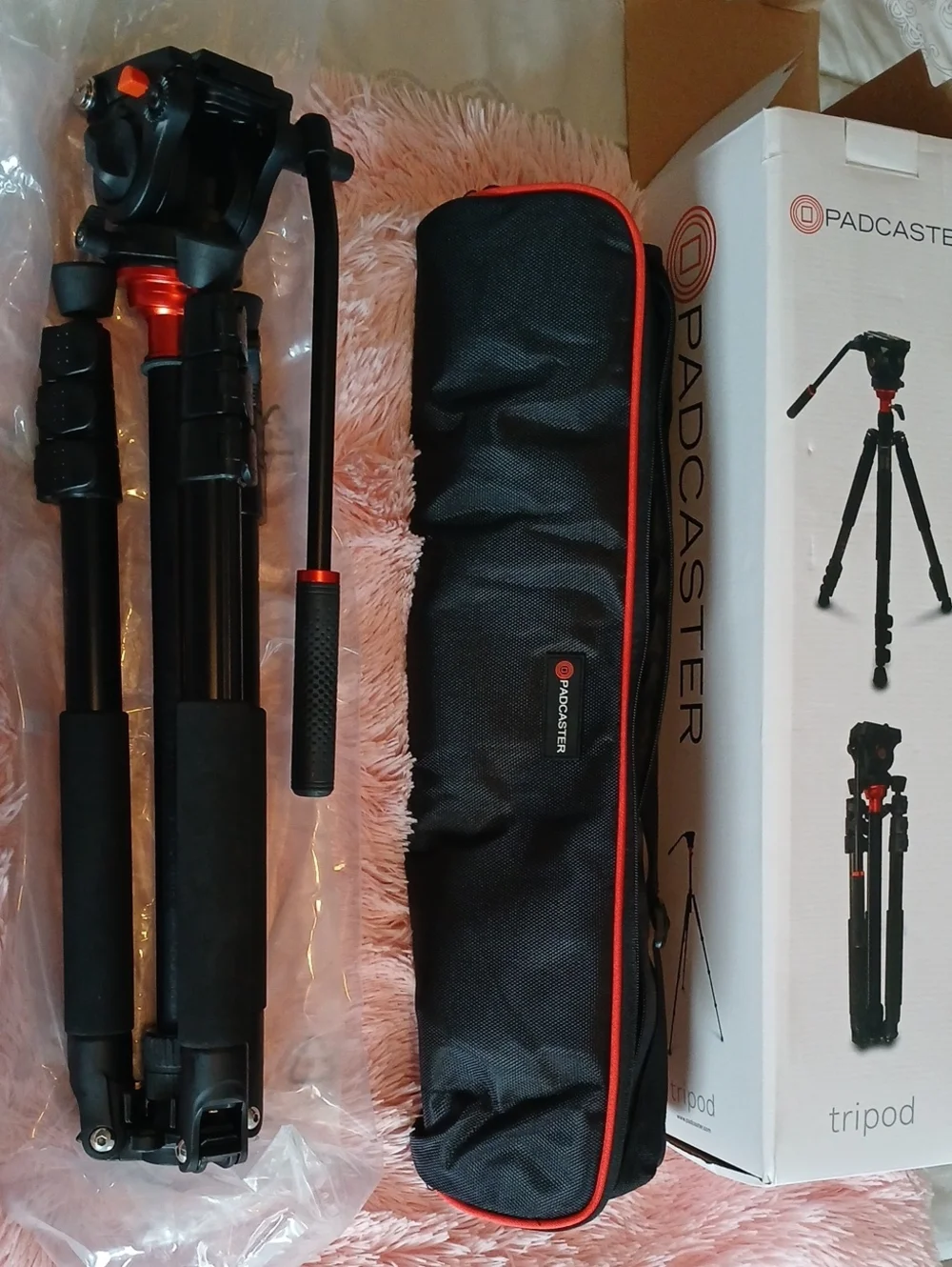Padcaster Tripod with Carry Case